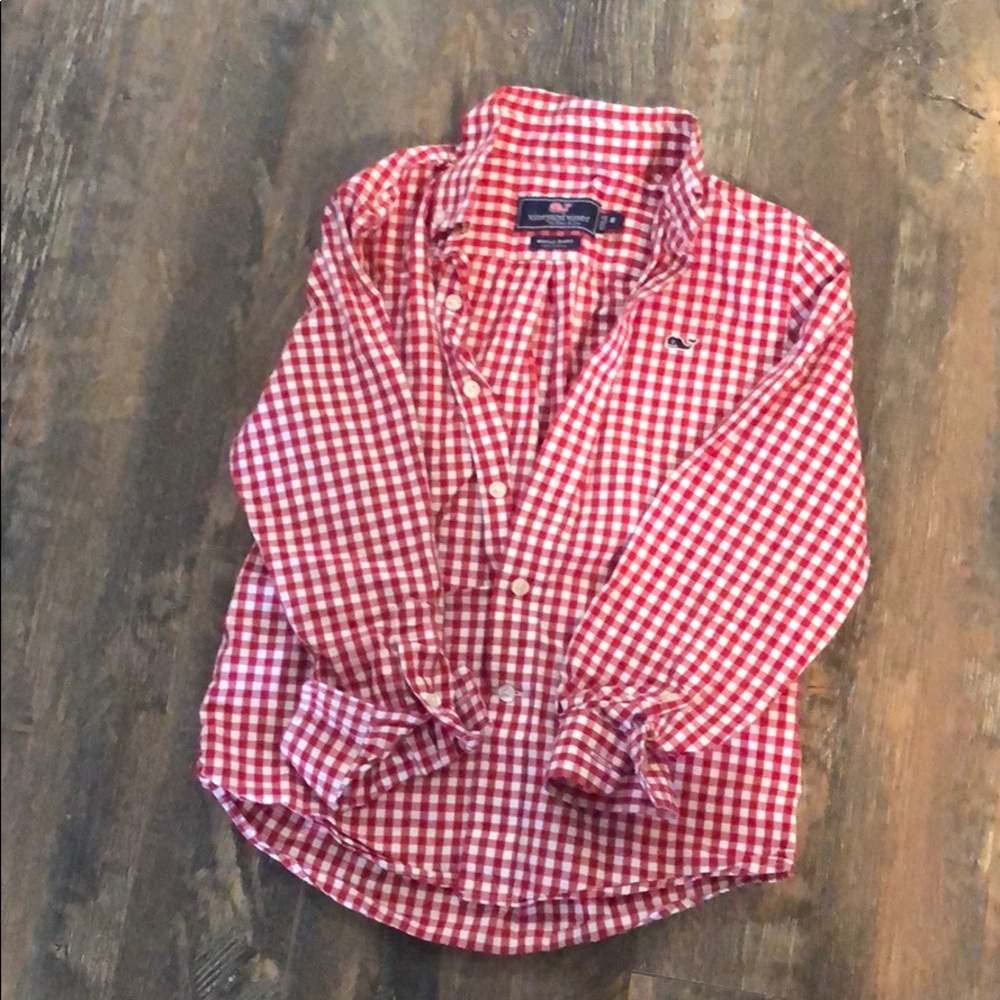 Vineyard Vines Whale Shirt - Boys - Size 6